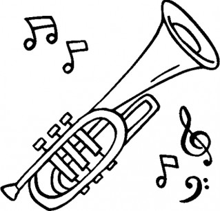 Pix For > Drawings Of Musical Instruments