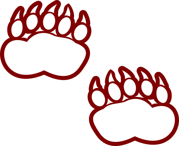 Modified Bear Paw clip art - vector clip art online, royalty free ...
