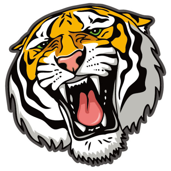 free vector tiger clipart - photo #4