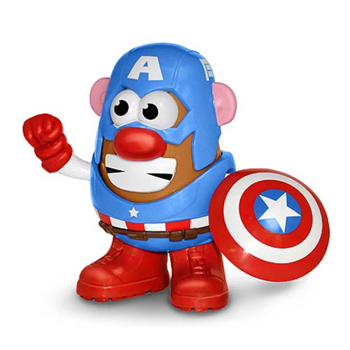 Avengers Captain America Marvel Comics Mr. Potato Head - PPW Toys ...