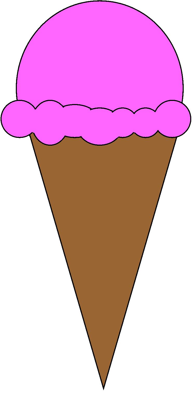 Pictures Of An Ice Cream Cone - Cliparts.co