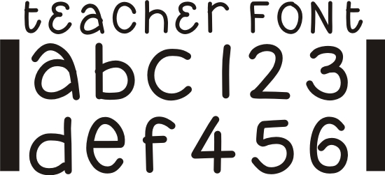42 Free Fonts for Teachers - Teach Junkie
