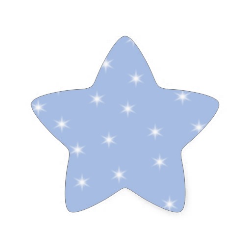 Pix For > Light Blue Star