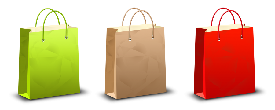 Shopping Bags Iconset (3 icons) icon graphic | creaTTor