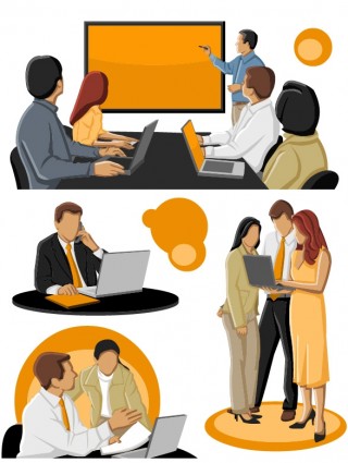 Success business people clipart Free vector for free download ...