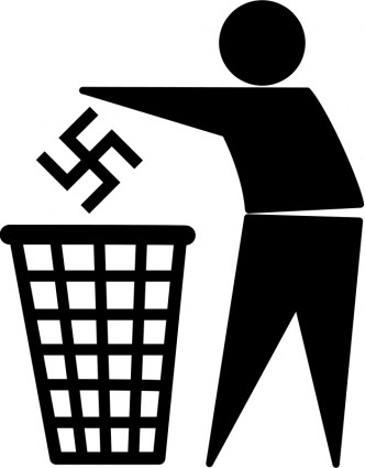 Keep nazis outside Free vector in Open office drawing svg ( .svg ...