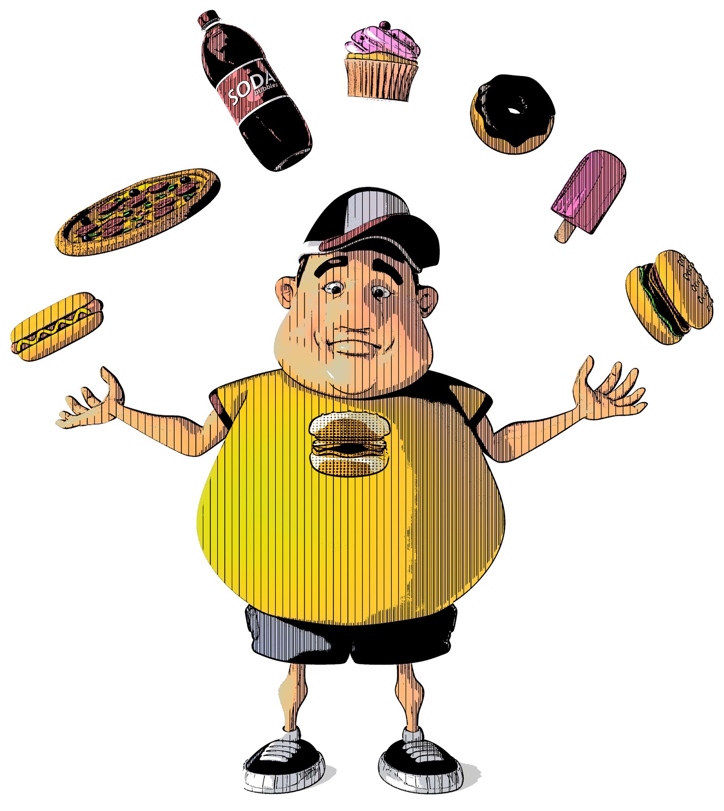 Unhealthy Person Cartoon Images & Pictures - Becuo