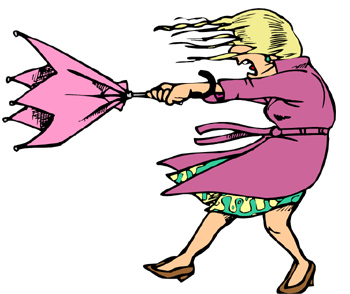 Pix For > Wind Blow Clipart