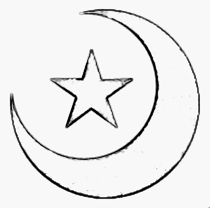 Crescent Moon And Stars Drawings Images & Pictures - Becuo