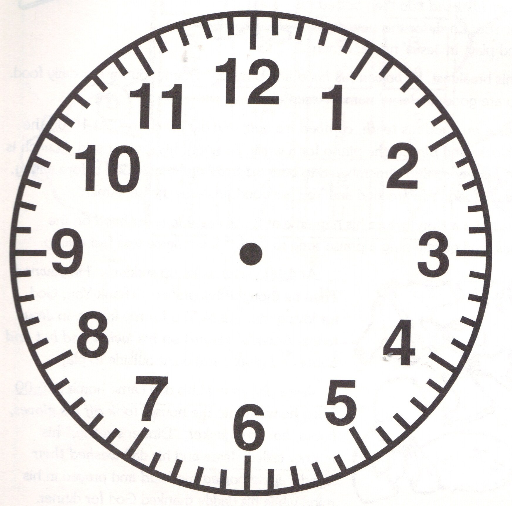 A Picture Of A Clock - Cliparts.co