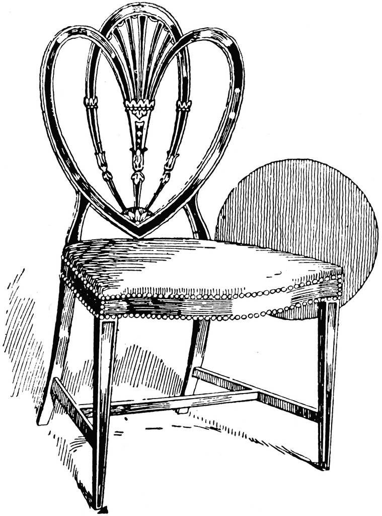 Hepplewhite Chair 2 | ClipArt ETC