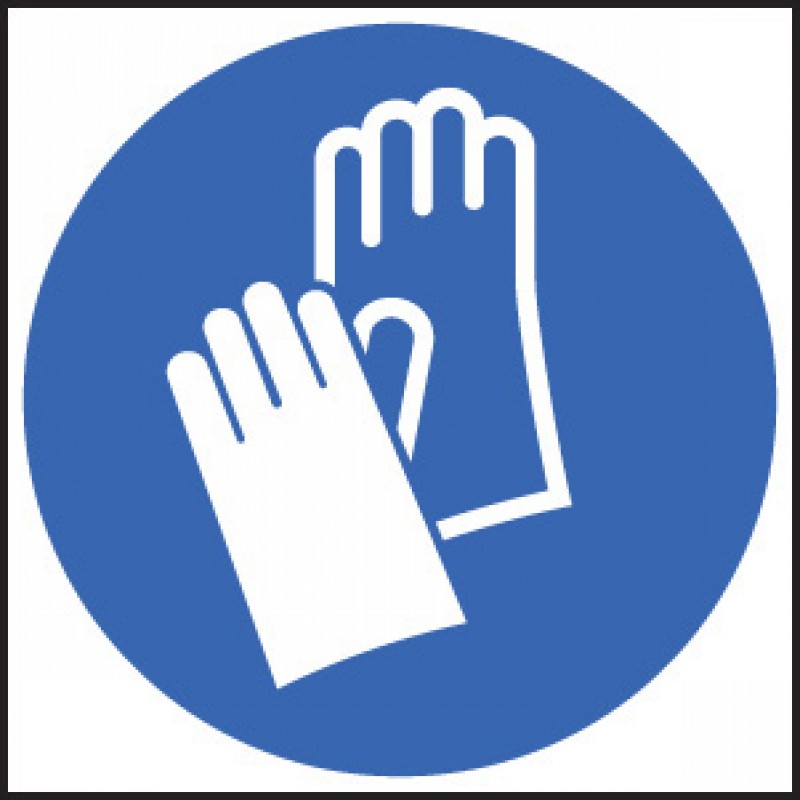 Safety Gloves Symbol Images & Pictures - Becuo