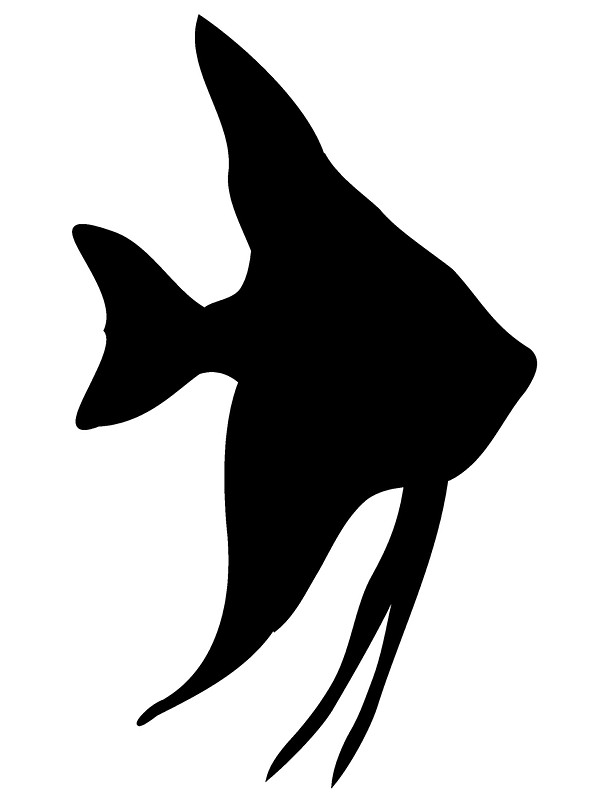 fish silhouette clip art free - photo #50