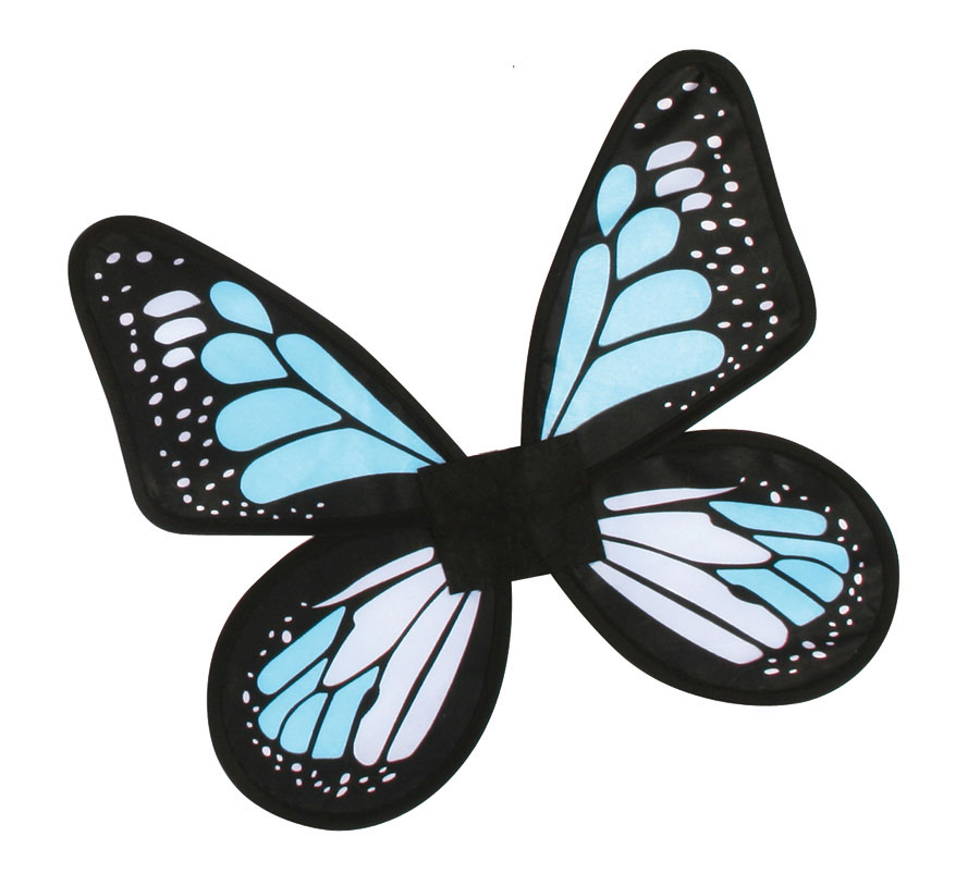 Butterfly Wings Satin Kids Costume Blue & Halloween Costumes from ...