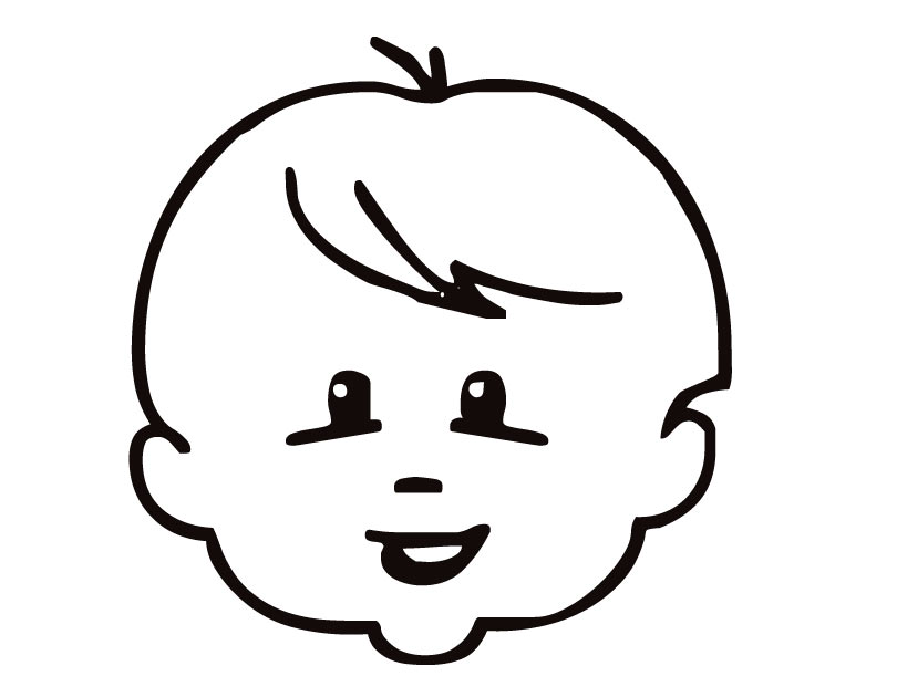 Printable Little Boy coloring page from FreshColoring.