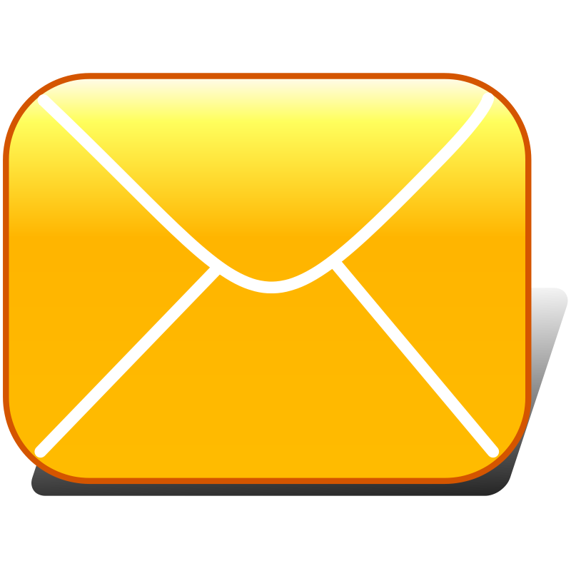 Email Rectangle Simple_2 Clip Art Download