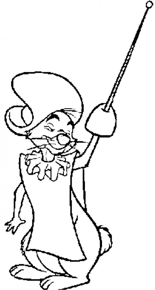 Rabbit Wears A Pirate Custome In Winnie The Pooh Coloring Pages ...