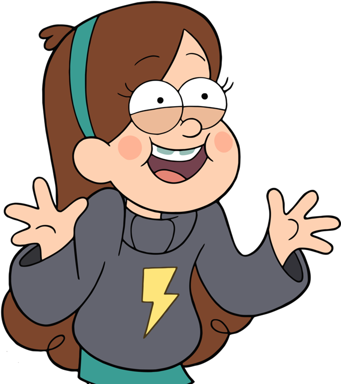 Image - S1e7 mabel lightning bolt sweater arms waving.png ...
