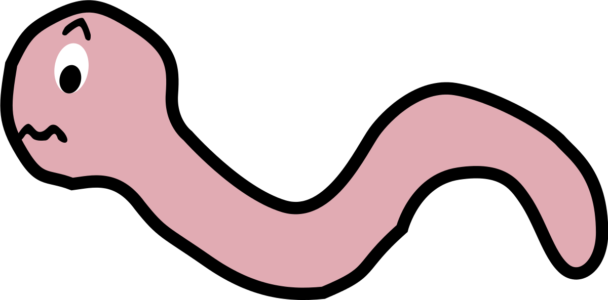 Funny Earthworm Cartoon Clipart by palomaironique : Earth Cliparts ...