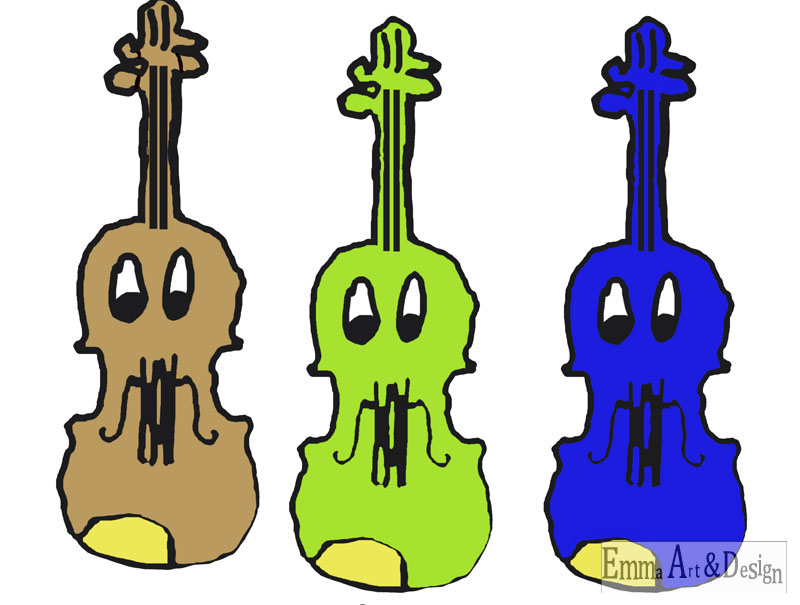 Cartoon Pictures Of Musical Instruments - Cliparts.co