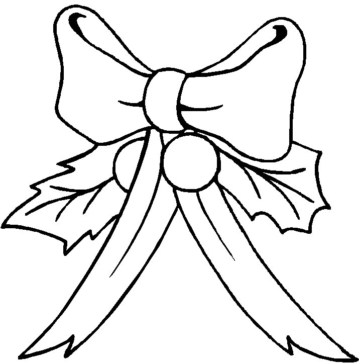 Christmas Bow Drawing Images & Pictures - Becuo