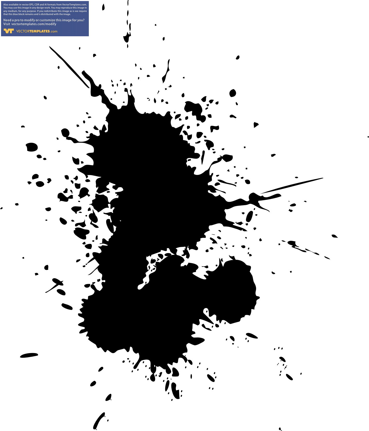 Ink Splats and Grunges