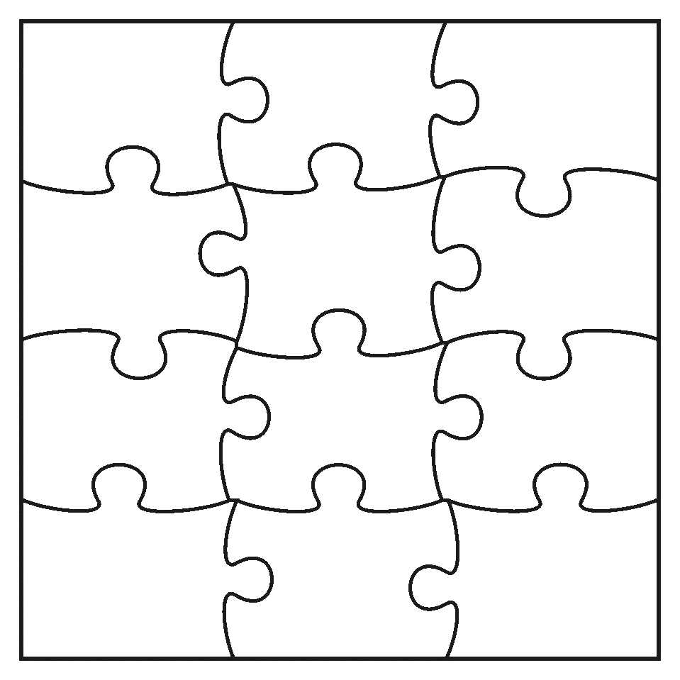 Puzzle Outline Cliparts co