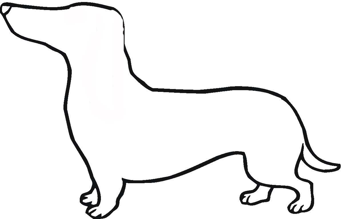 dachshund coloring page : Printable Coloring Sheet ~ Anbu Coloring ...