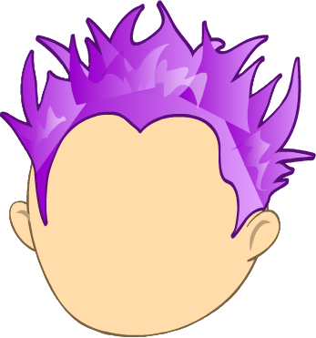 Shc46 Spiky Hair Clipart Big Pictures Hd 4570book Info