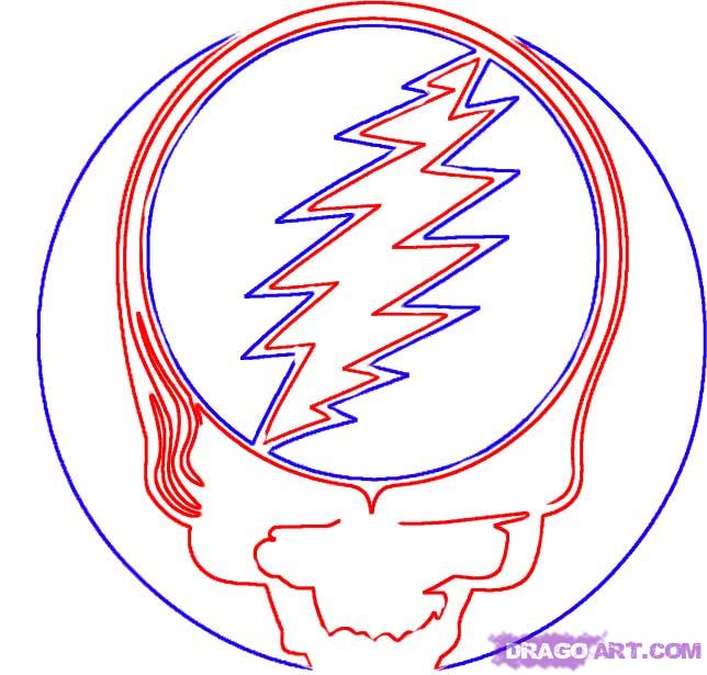 Learn How To Draw The Grateful Dead, Band Logos, Pop Culture, FREE ...