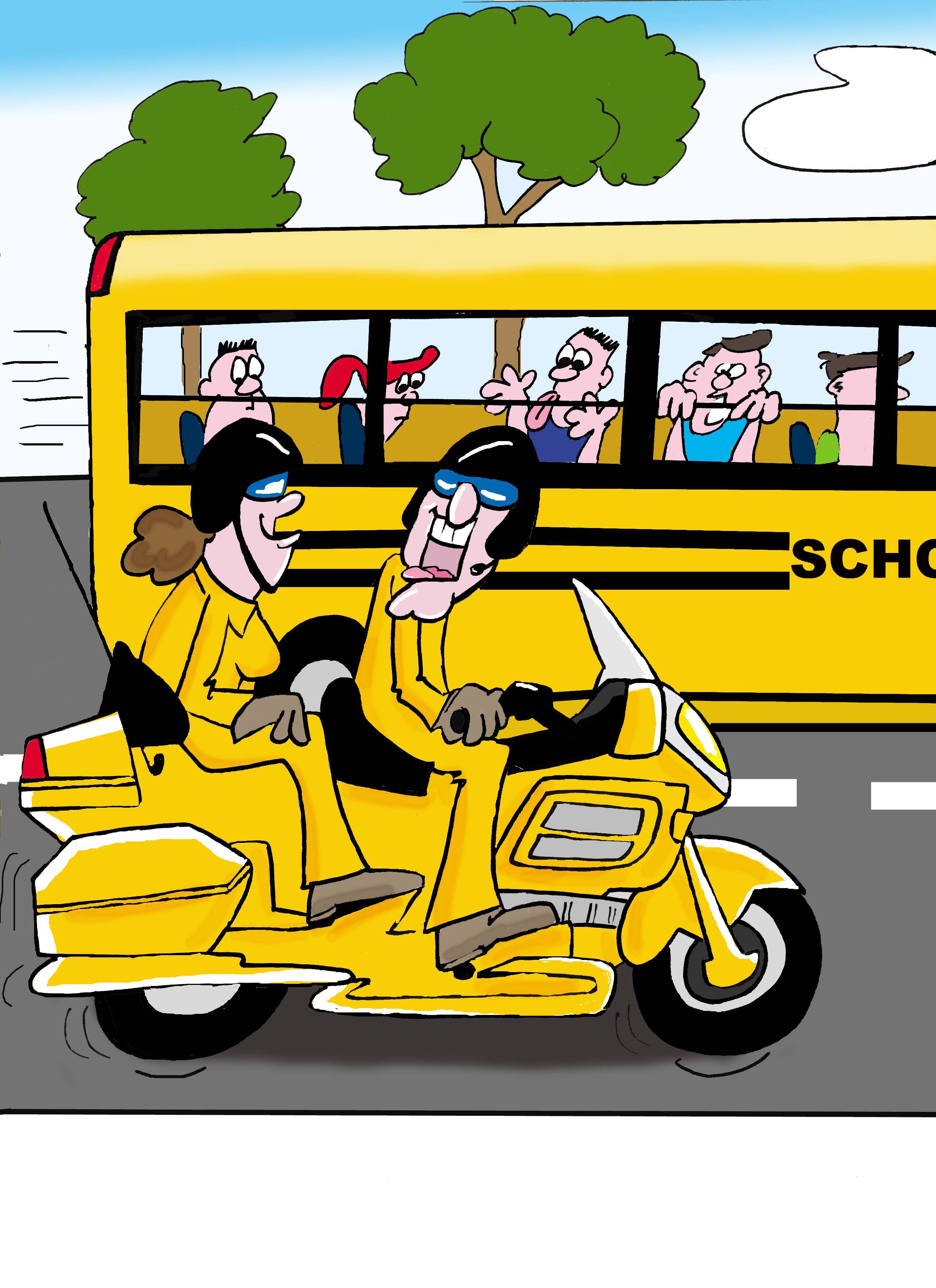 School Bus Cartoon - Cliparts.co