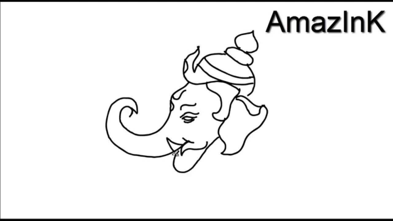 Learn How To Draw Lord Ganesha - YouTube