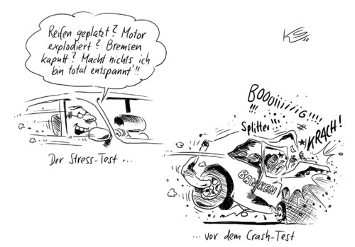 Stress By Stuttmann | Politics Cartoon | TOONPOOL