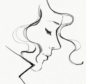 Simple Woman | sketch people | Pinterest