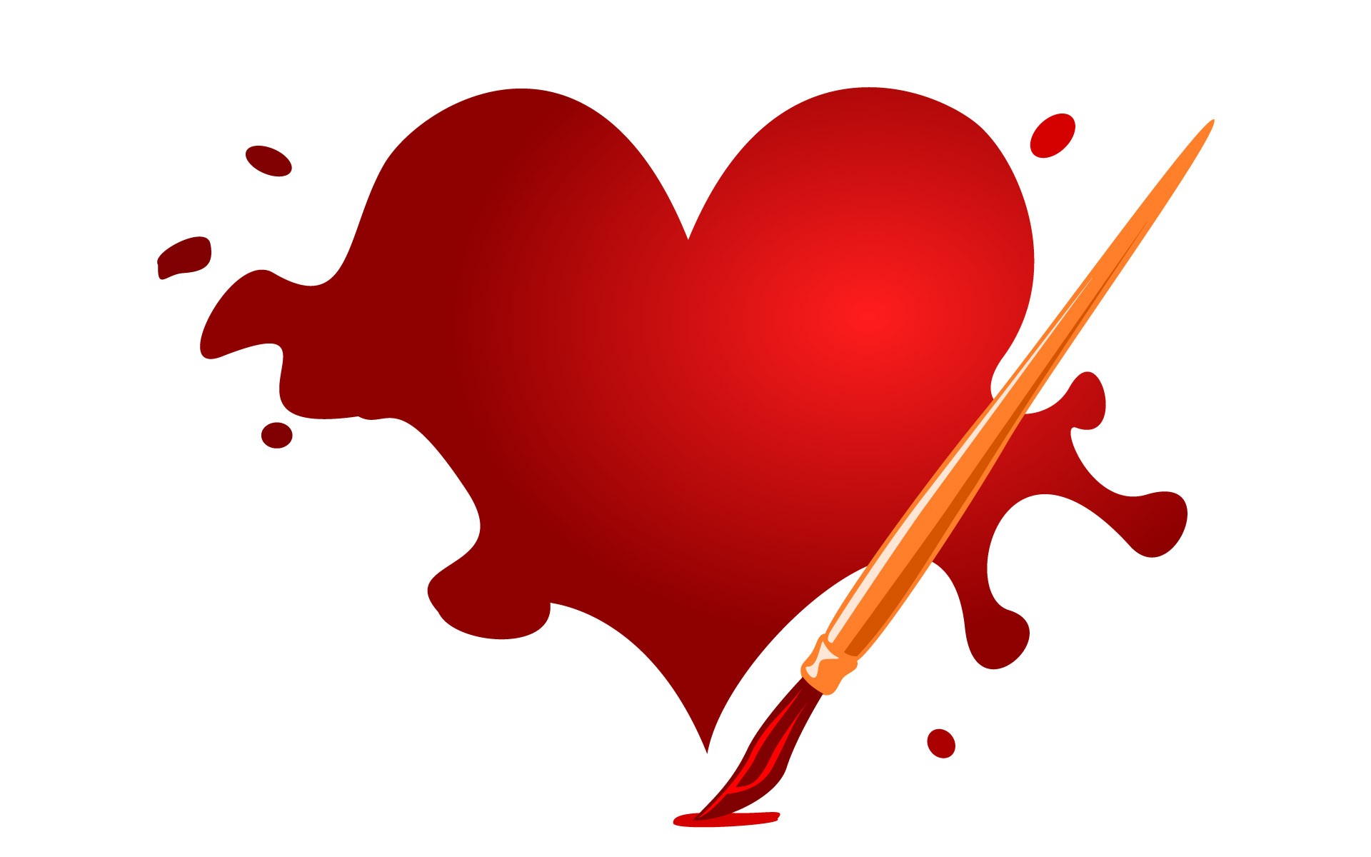 Red Love Hearts Beautiful Heart Wallpaper 35213 Hd Wallpapers ...