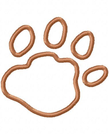 Popular items for cougar paw print on Etsy