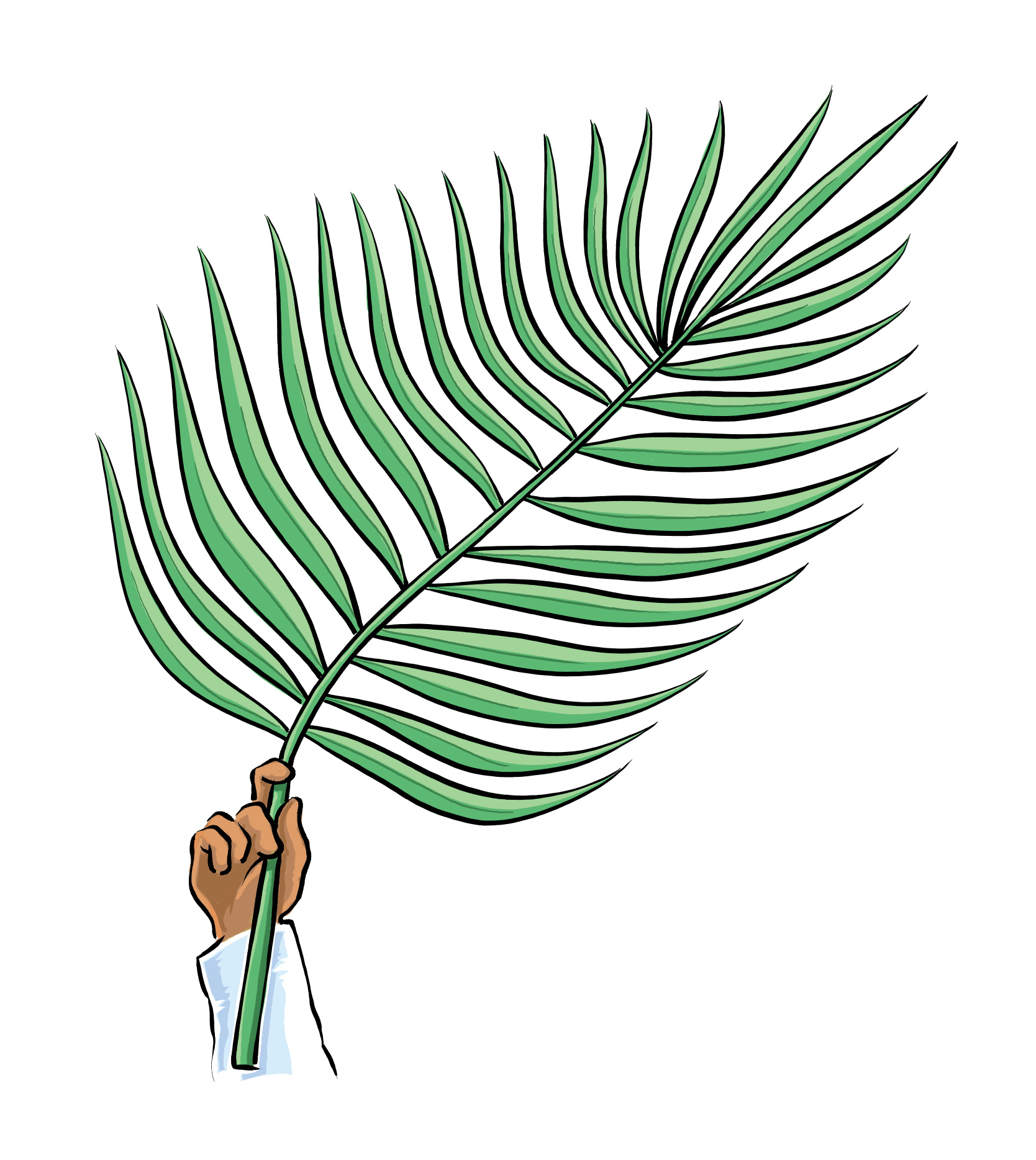 palm sunday coloring pages religious symbols - photo #45