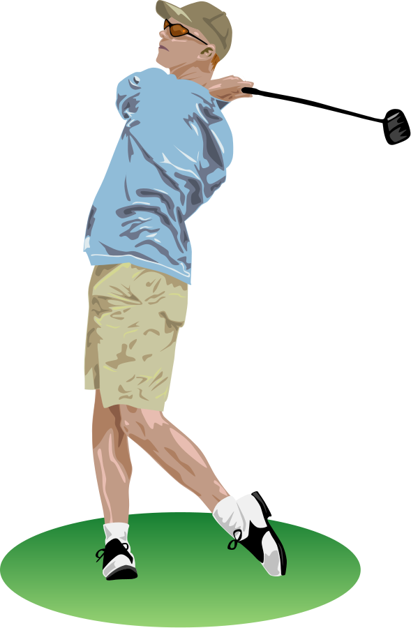 Golf Drive Clipart, vector clip art online, royalty free design ...