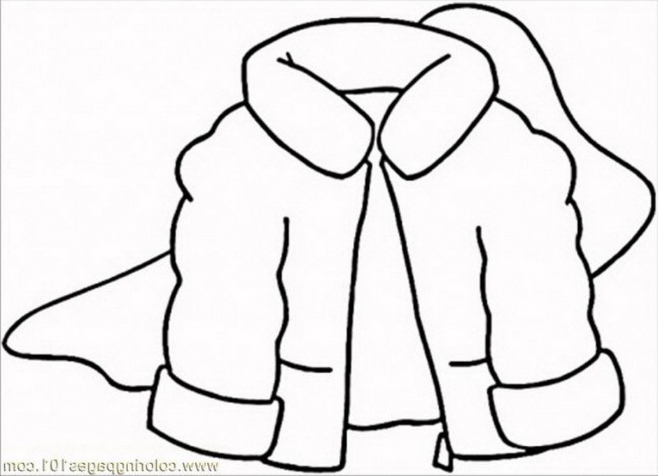 Summer Clothes Coloring Pages Coloring Pages For Kids 200510 ...