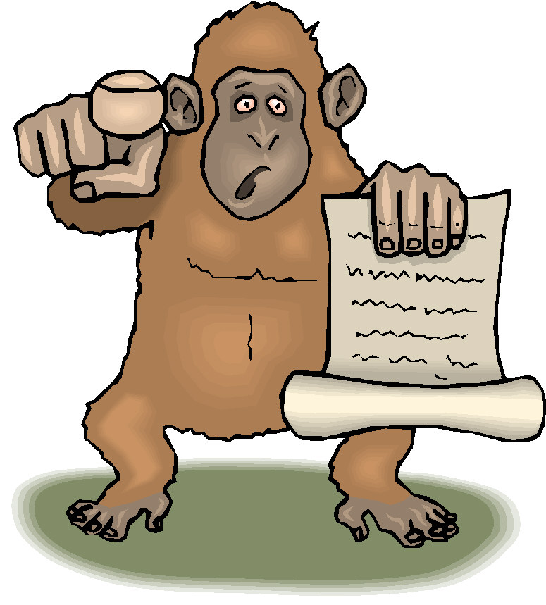 Clip Art - Clip art monkeys 162855