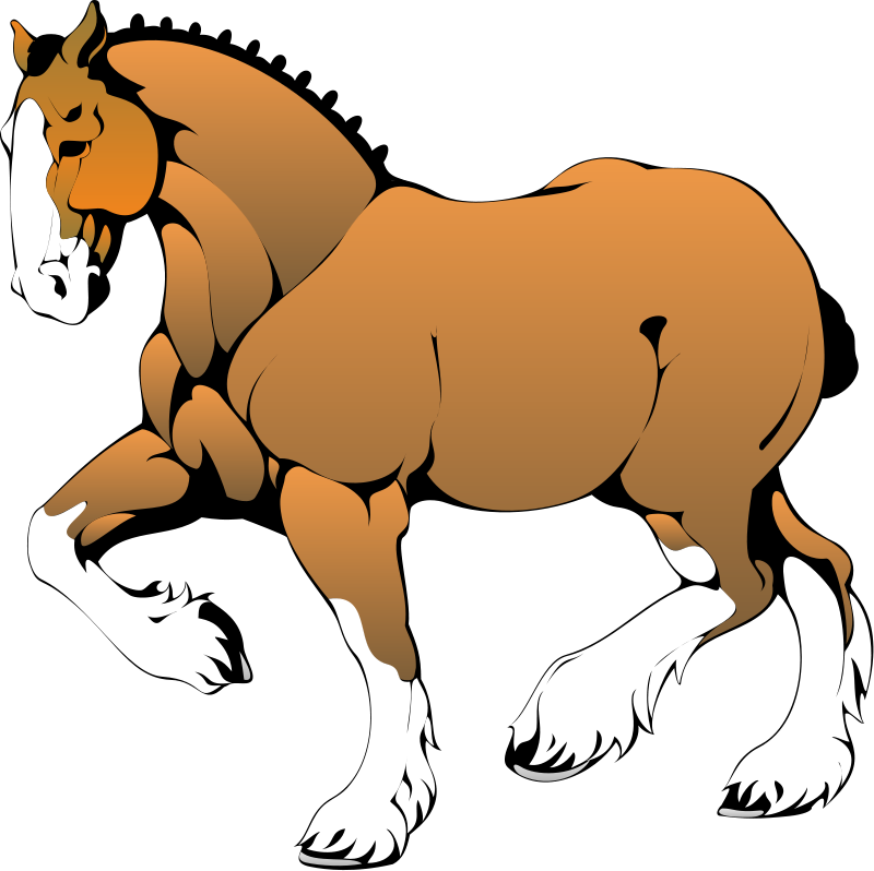 clip art of horse and rider - photo #10