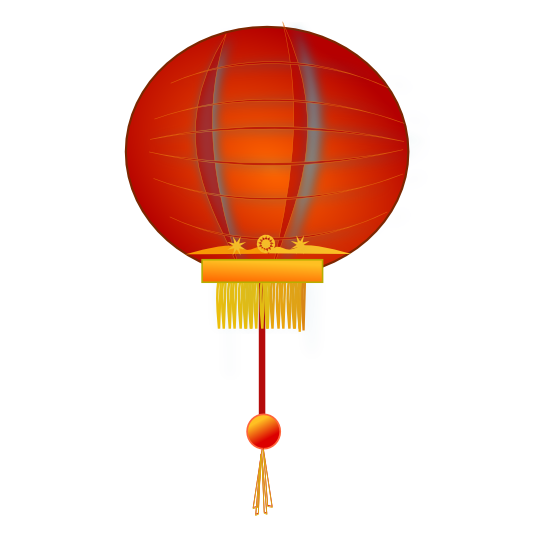 Free Round Chinese Lantern Clip Art