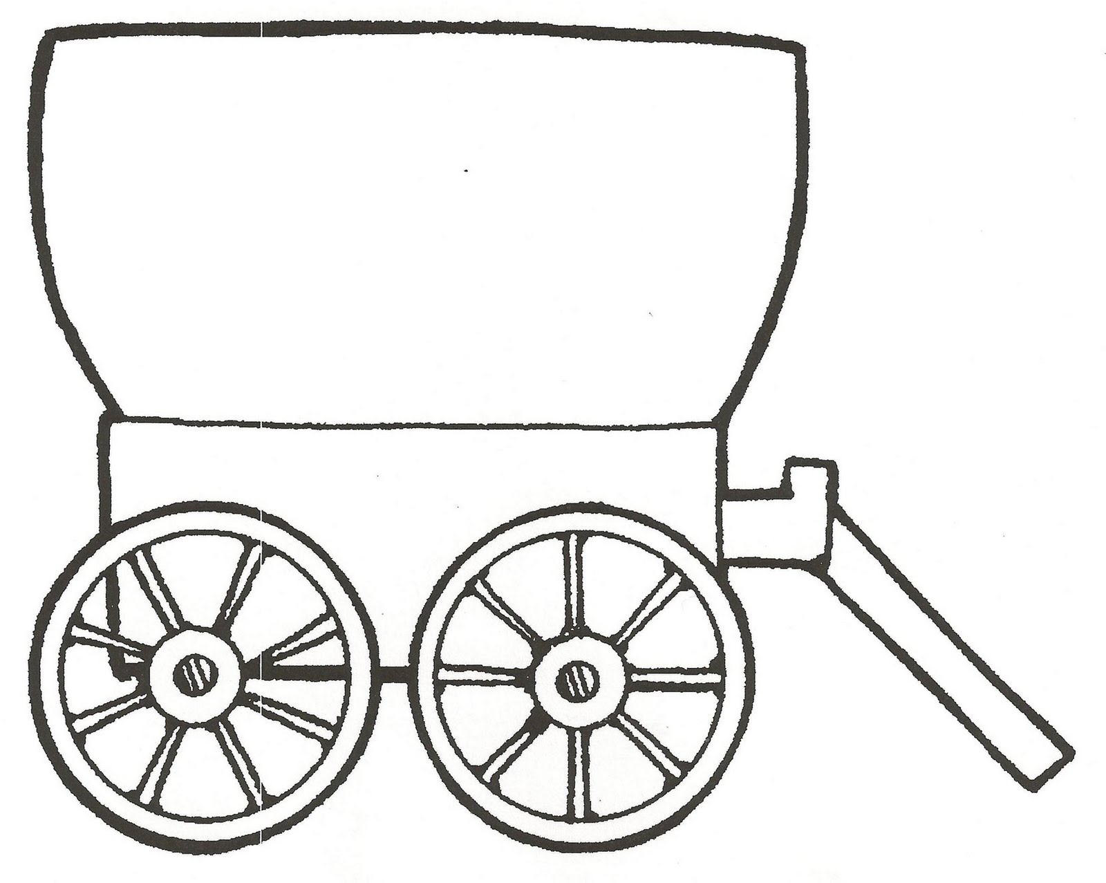 Covered Wagon Clip Art - ClipArt Best