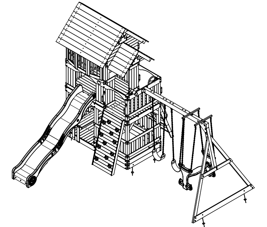 Swing Set Drawing Images & Pictures - Becuo