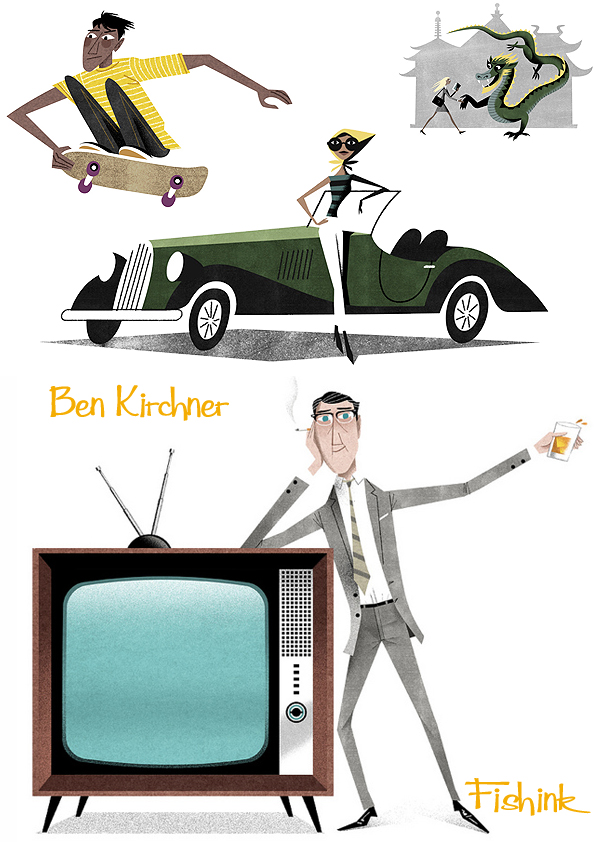Ben Kirchner Illustration | Fishinkblog's Blog