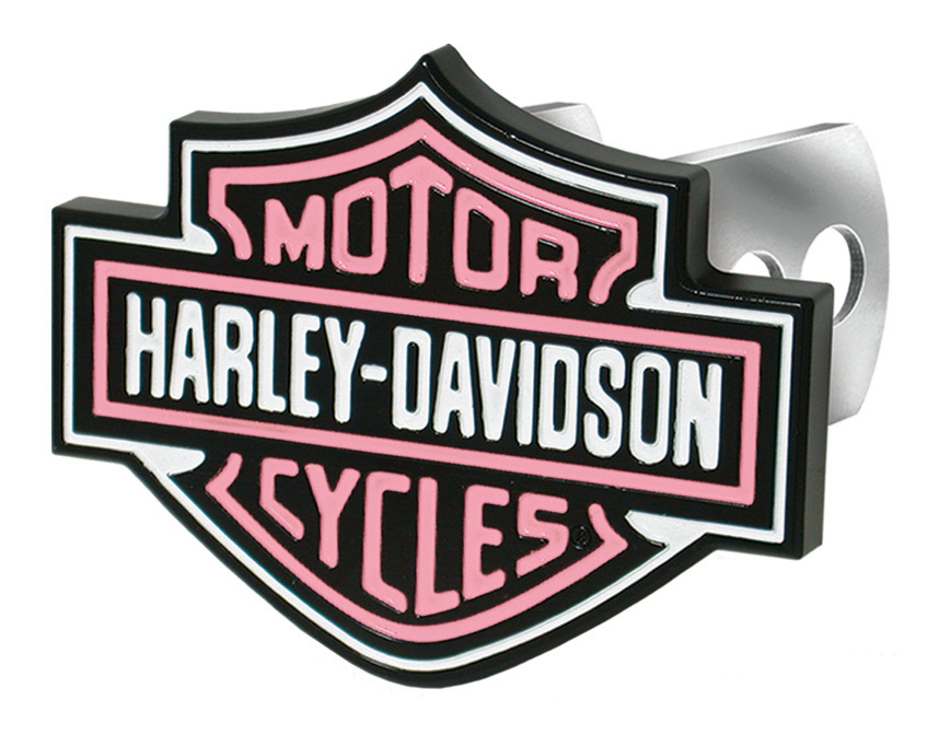 PC2234 - Harley-Davidson® Hitch Cover Pink B&S - Barnett Harley ...