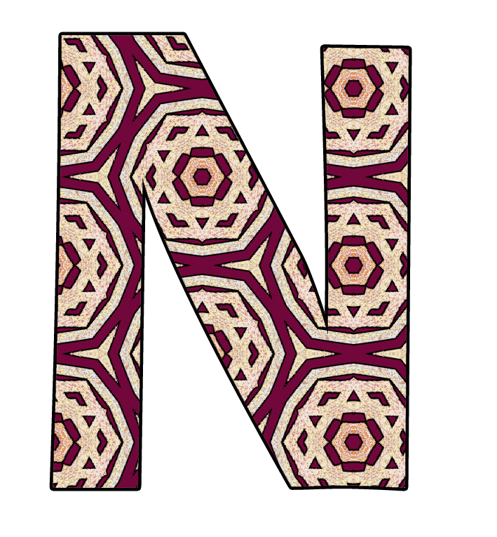 ArtbyJean - Paper Crafts: GEOMETRIC PATTERNS IN MAROON AND BEIGE ...