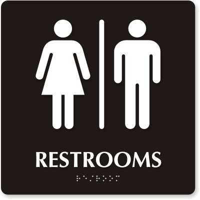 Bathroom sign « Interior Design Ideas