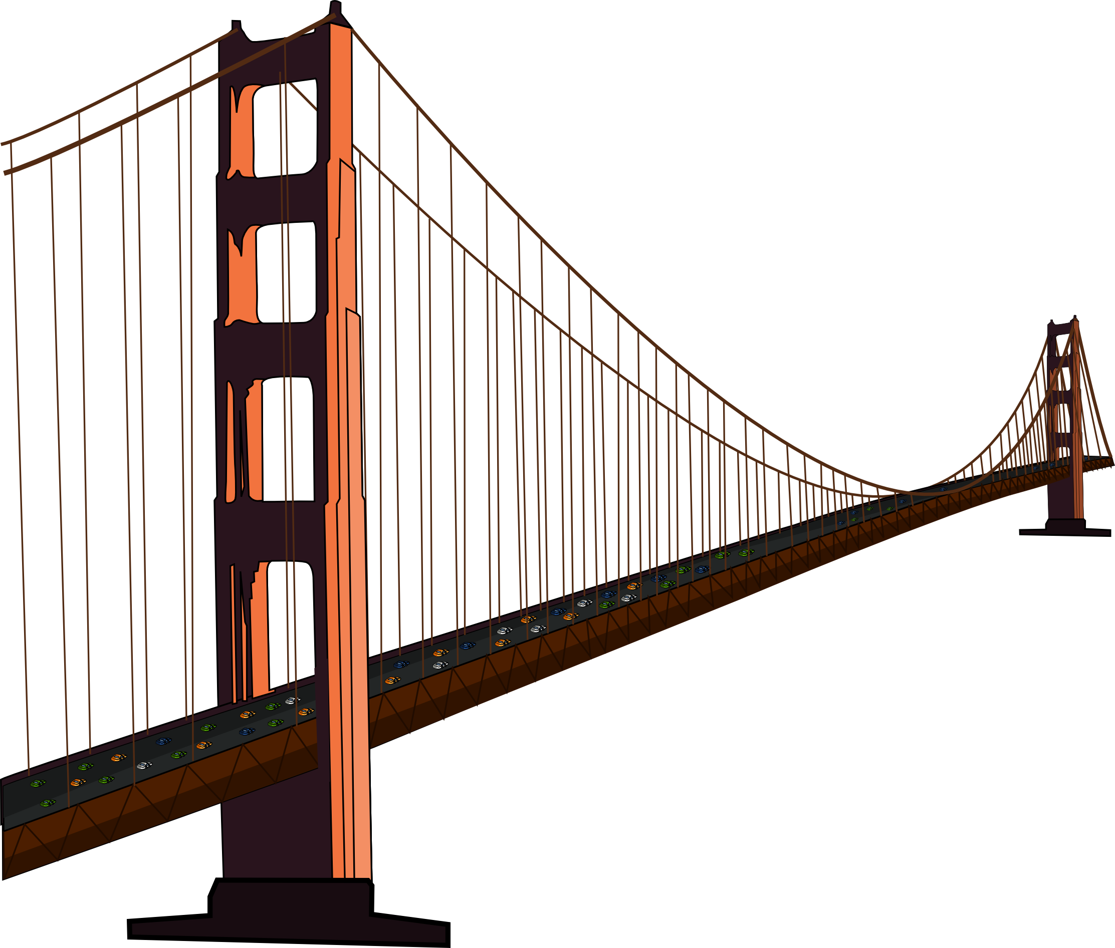Golden Gate Bridge Clip Art - Cliparts.co