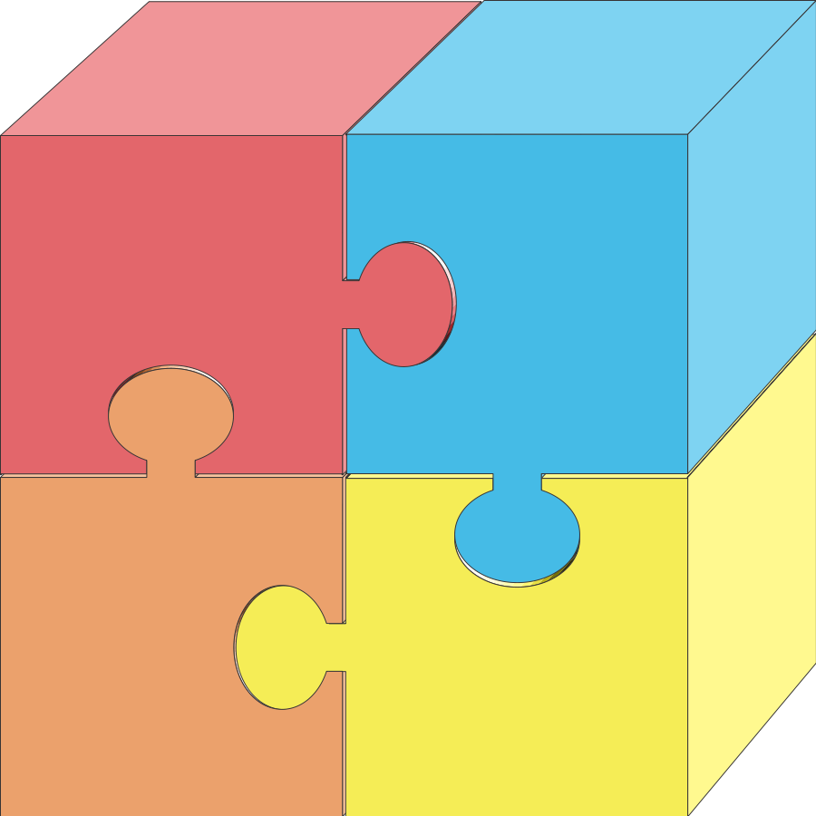 Vector Puzzle Pieces - ClipArt Best
